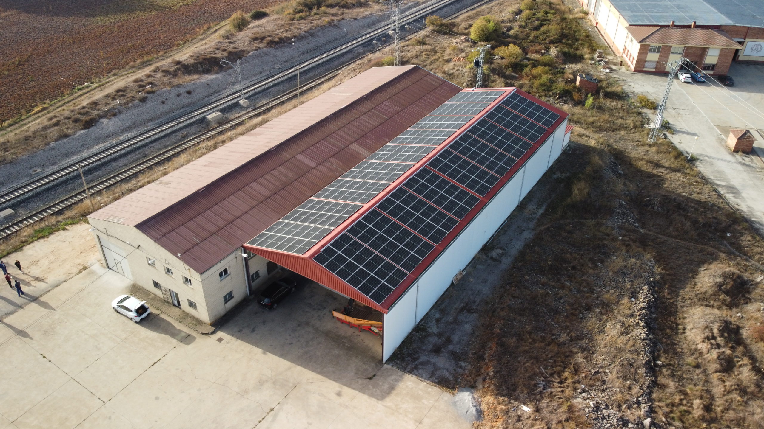 Instalación de 100 kW en Camesa de Valdivia (Palencia)
